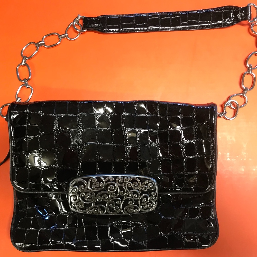 Brighton black handbag purse, like new